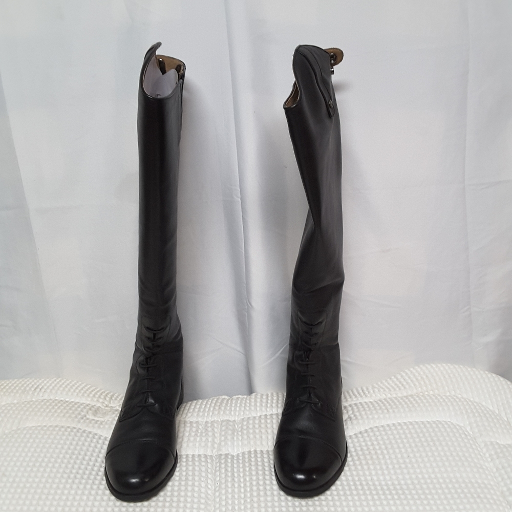 NEW* Ariat heritage contour field zip woman's  size 10 black tall wide